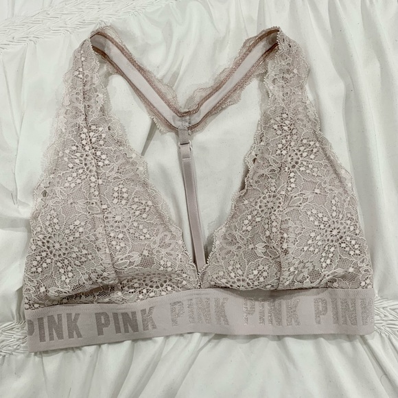 VS PINK Lace Halter Bralette - Picture 3 of 4